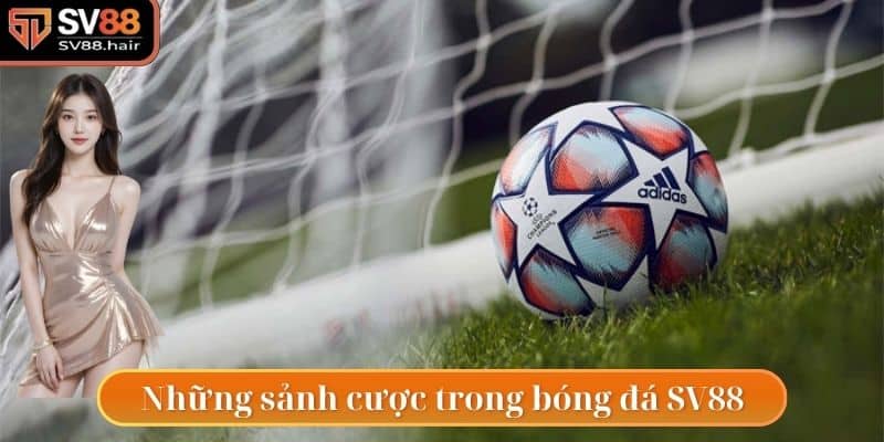 Một vài sảnh cược ấn tượng tại bóng đá SV88